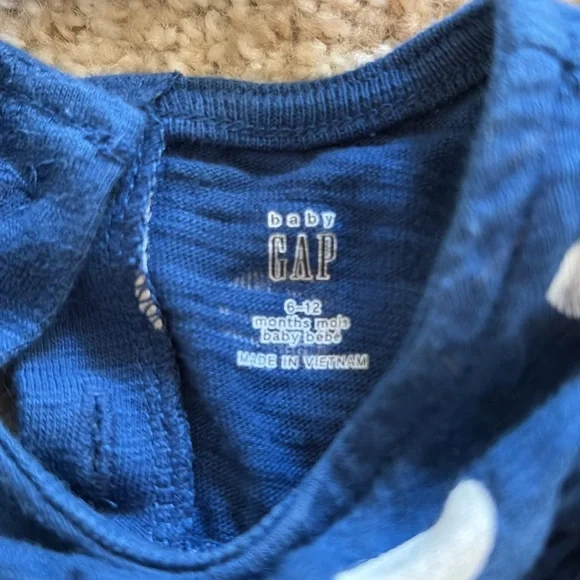 Blue rompers and Christmas set - Picture 2 of 3